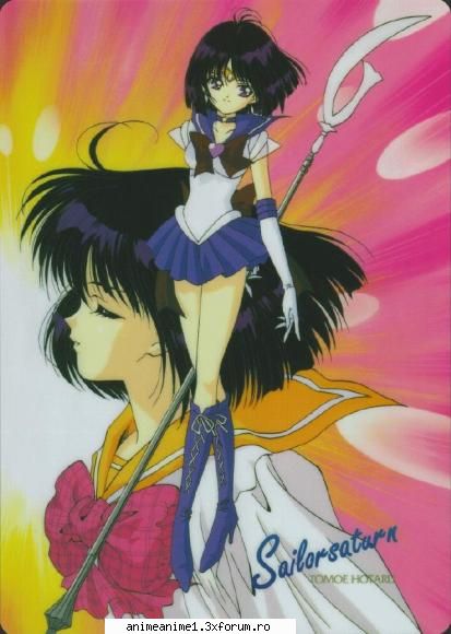Sailor Saturn - e preferata mea.hotaru seamana cu mn - Sailor Moon